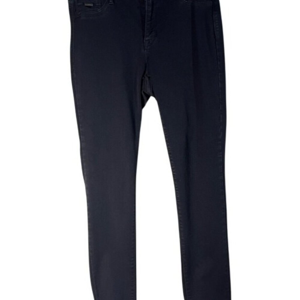 Nine West Black Stretch Skinny Jeans Womens Size 8 Mid Rise Denim Pants - Picture 4 of 9